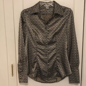 The Original, Inc. satin shirt blouse